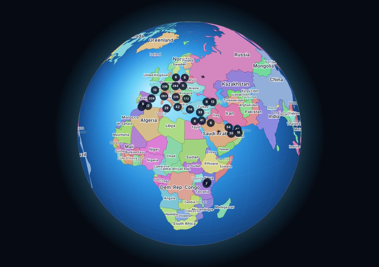 Live Flight website