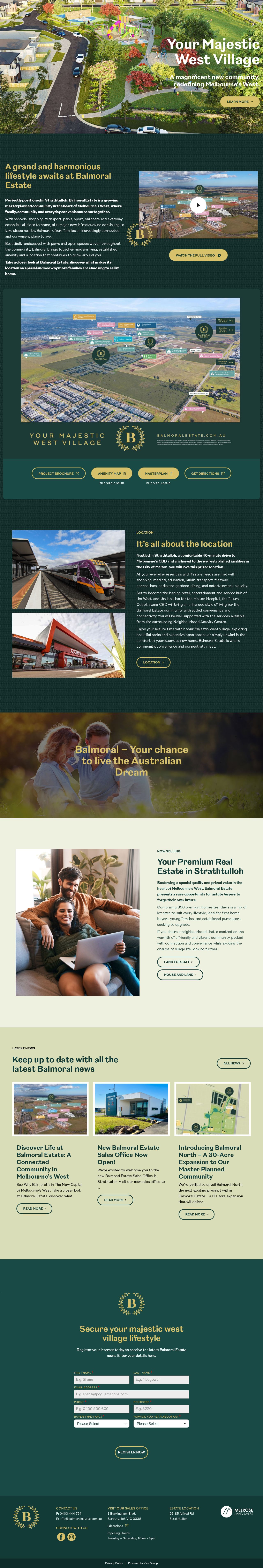 Balmoral Estate website