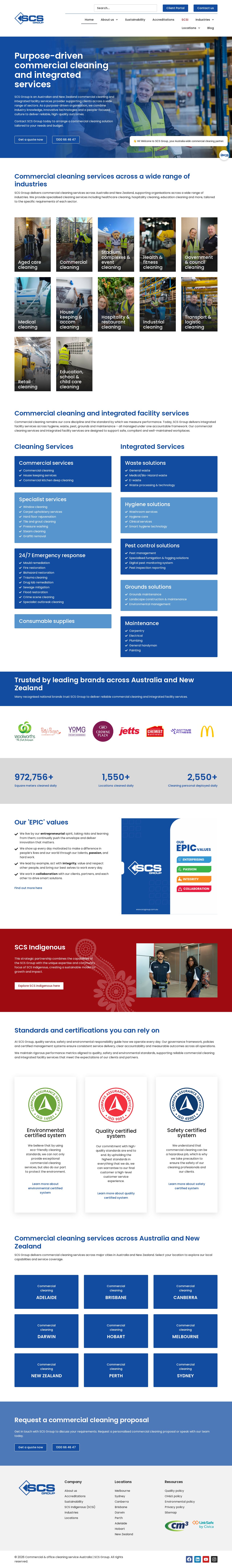 SCS Group website
