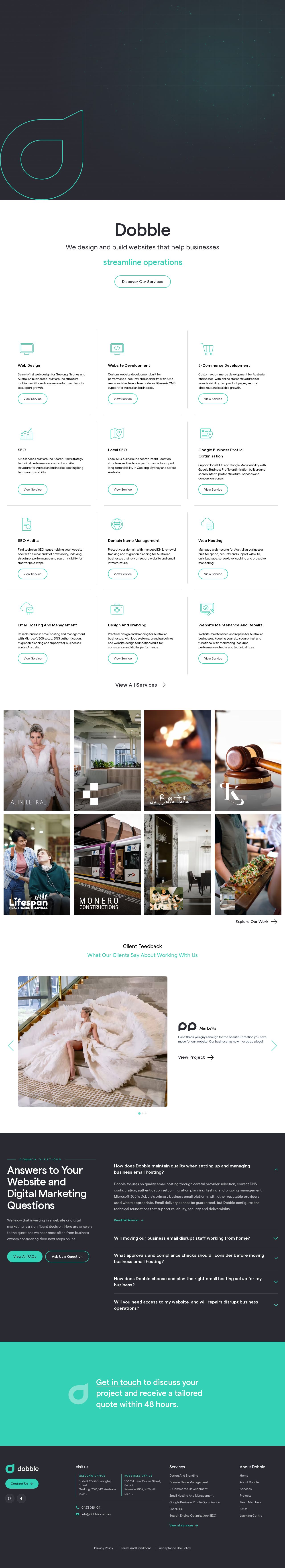 Dobble Web & SEO website