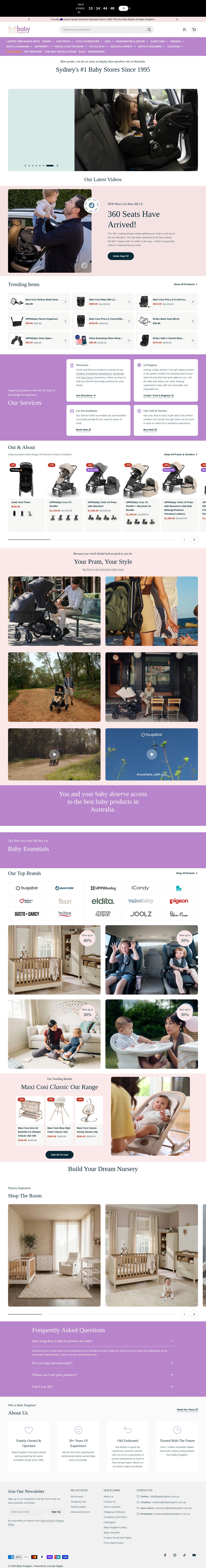 Baby Kingdom website