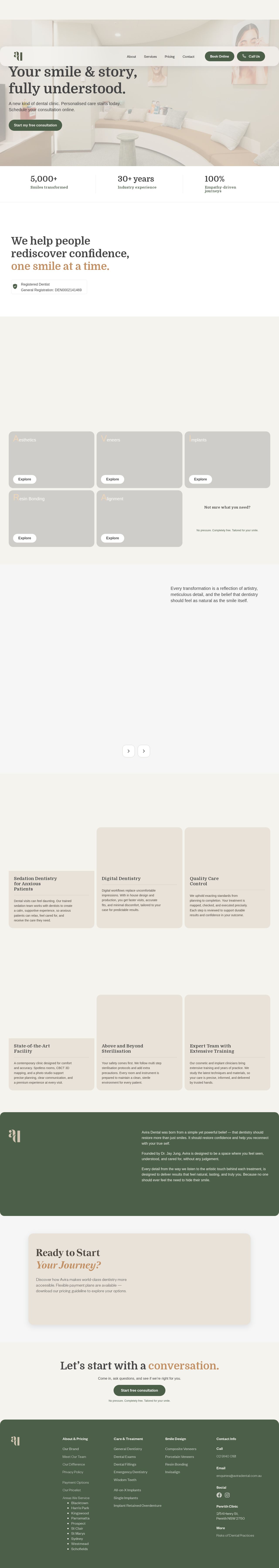 Avira Dental website