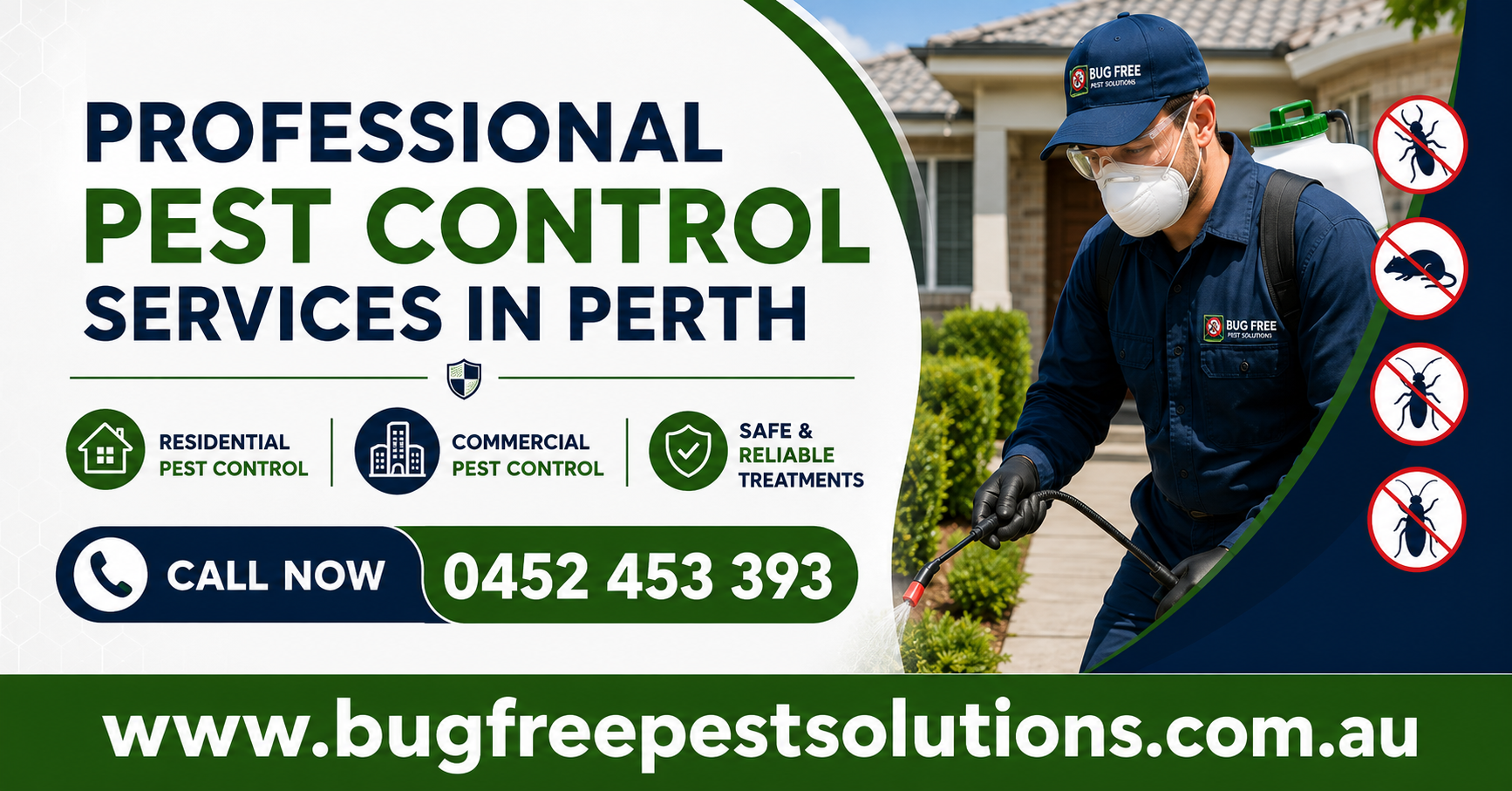 Bug Free Pest Solutions cover photo