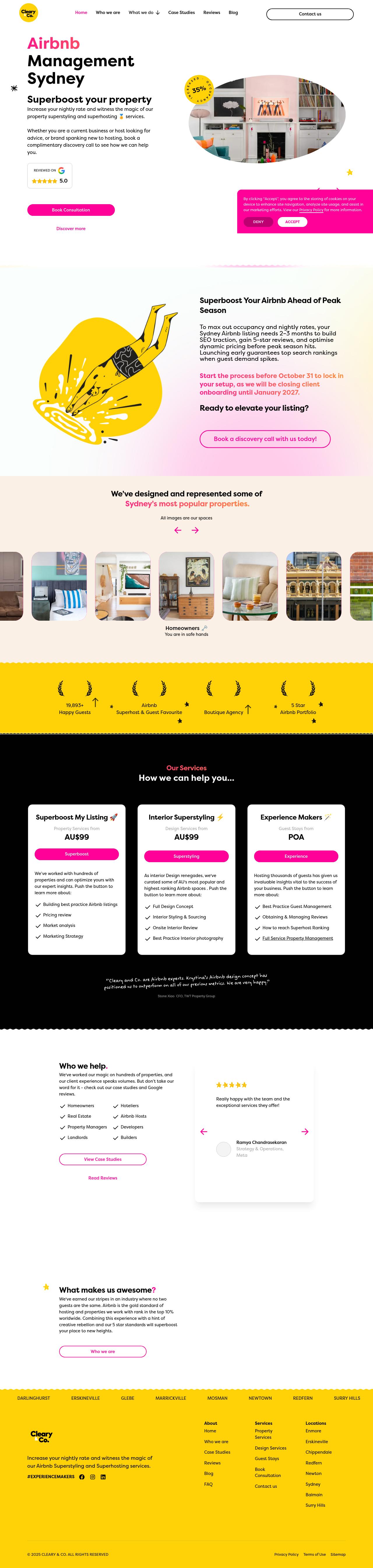 Cleary & Co. website